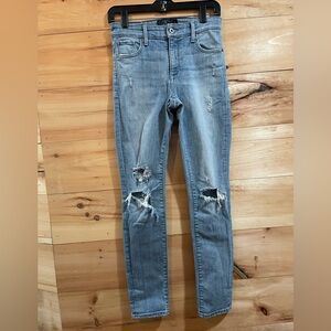 Lucky Brand Bridgette Skinny Burnet Wash Size 00
